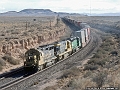 BNSF 3036 at Dalies, NM in March 1999